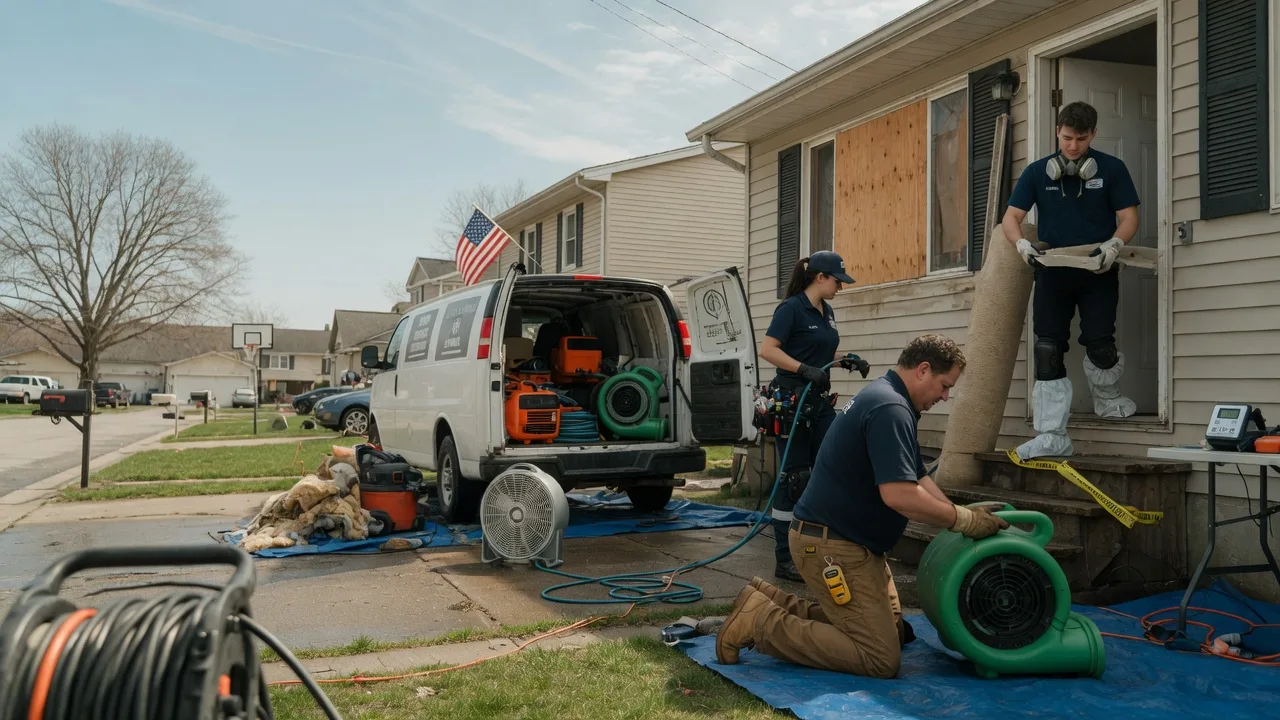 Water Damage Restoration in Drayton, ND near me